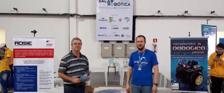 Faculdade SOCIESC de Curitiba participando do III Salão de Robótica